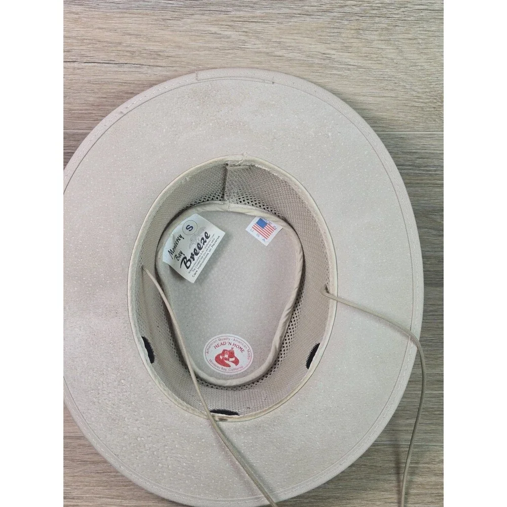 Head N Home Monterey Bay Breeze Safari Outback Hat USA Small Vented Shriners